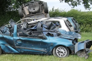 cars left to sit and junk