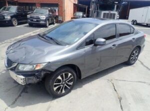 image of japanese wrecked car